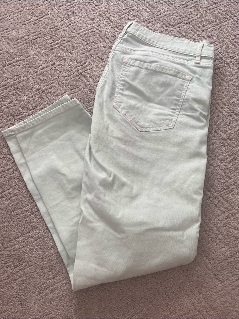 LOFT Women's Off-White Skinny Jeans